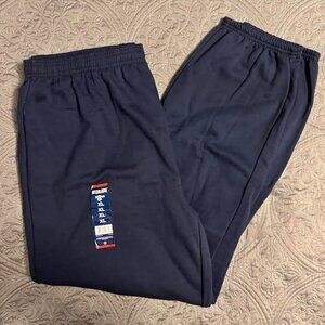 NWT "MISSION RIDGE" MEN'S XL SWEATPANTS / NAVY / SIZE: XL W/DRAWSTRING WAIST
